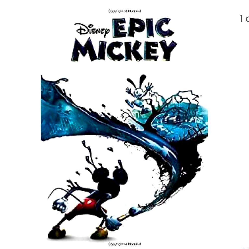 Disney Epic Mickey : Prima Official Game Guide great condition, graphics,